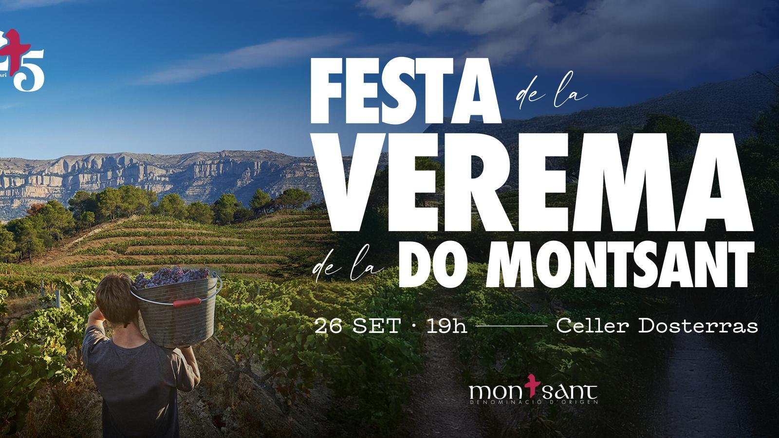 El cartel de la Fiesta de la Vendimia