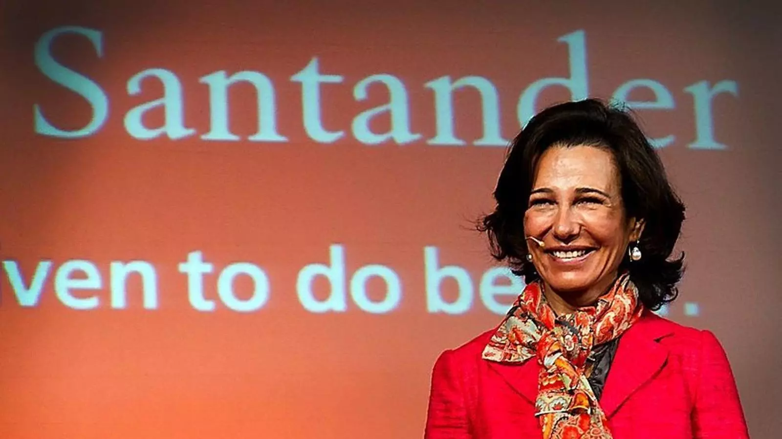 Ana Patricia Botín, presidenta del Banco Santander