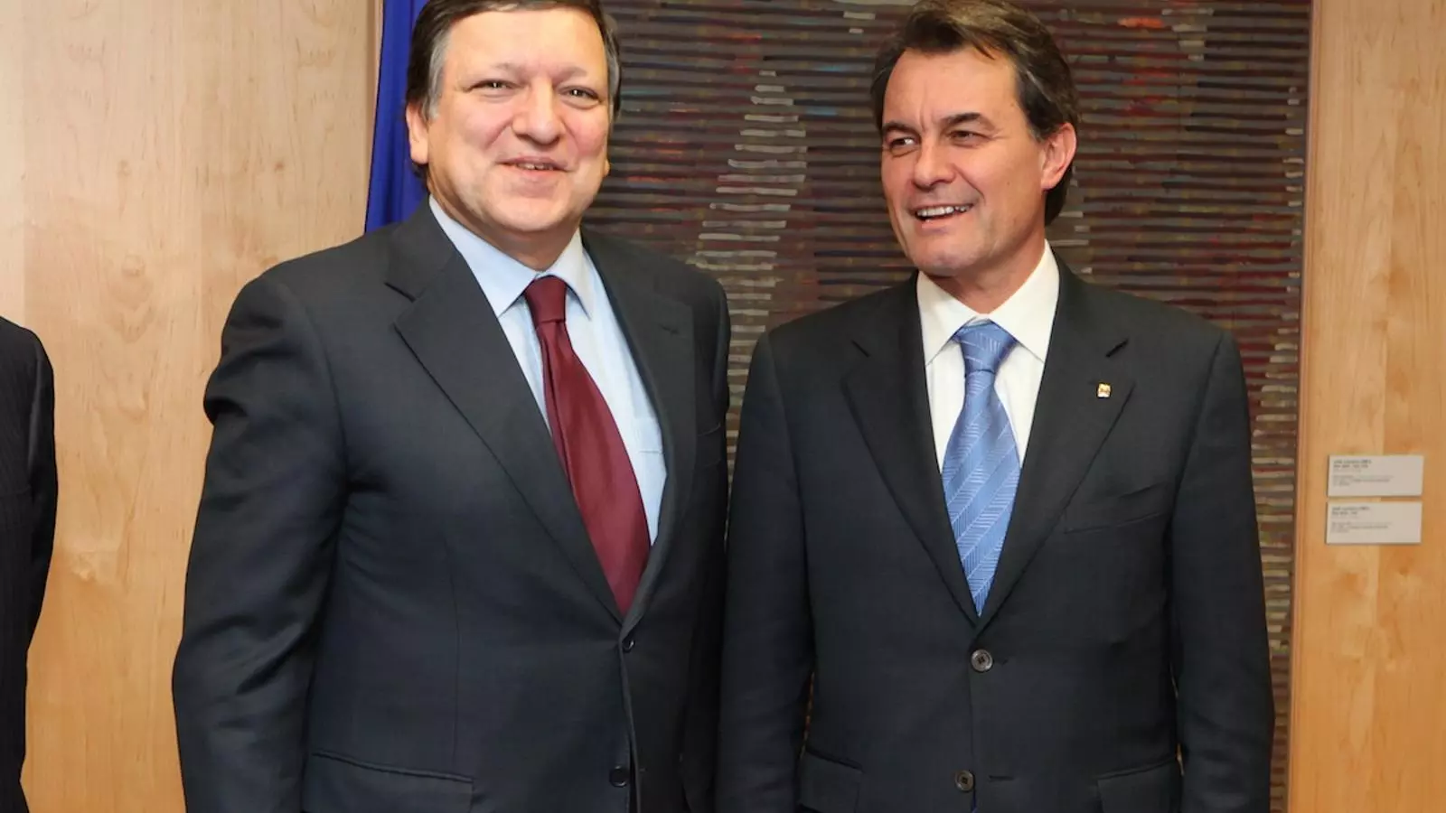 Artur Mas i el president de la Comissió Europea José Manuel Durao Barroso. ACN