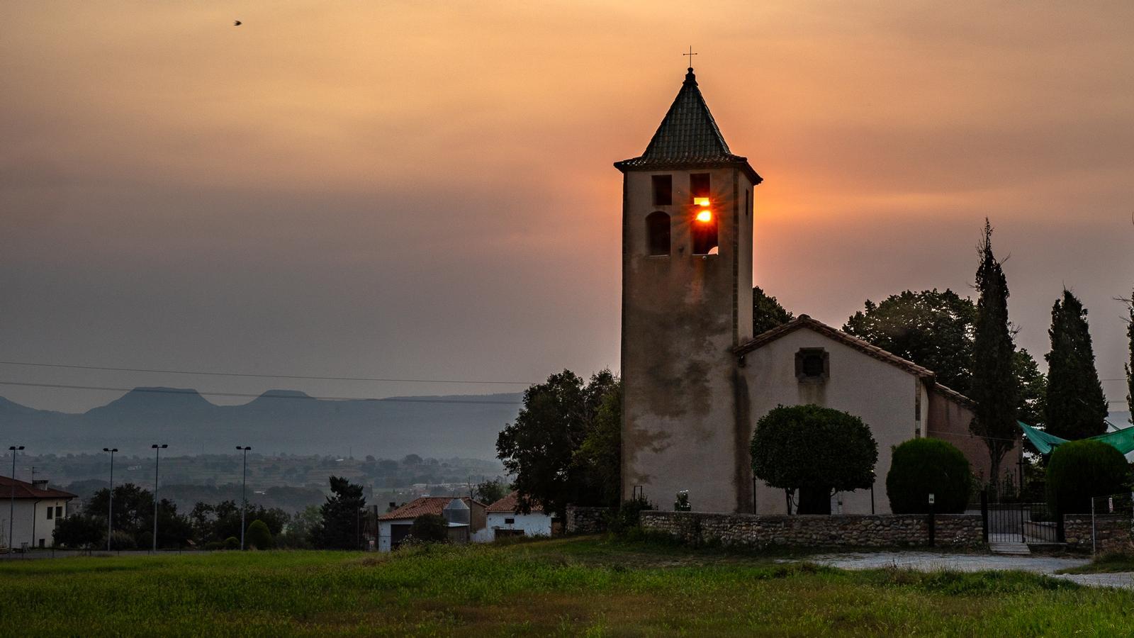 Cloudy sky, from Manlleu