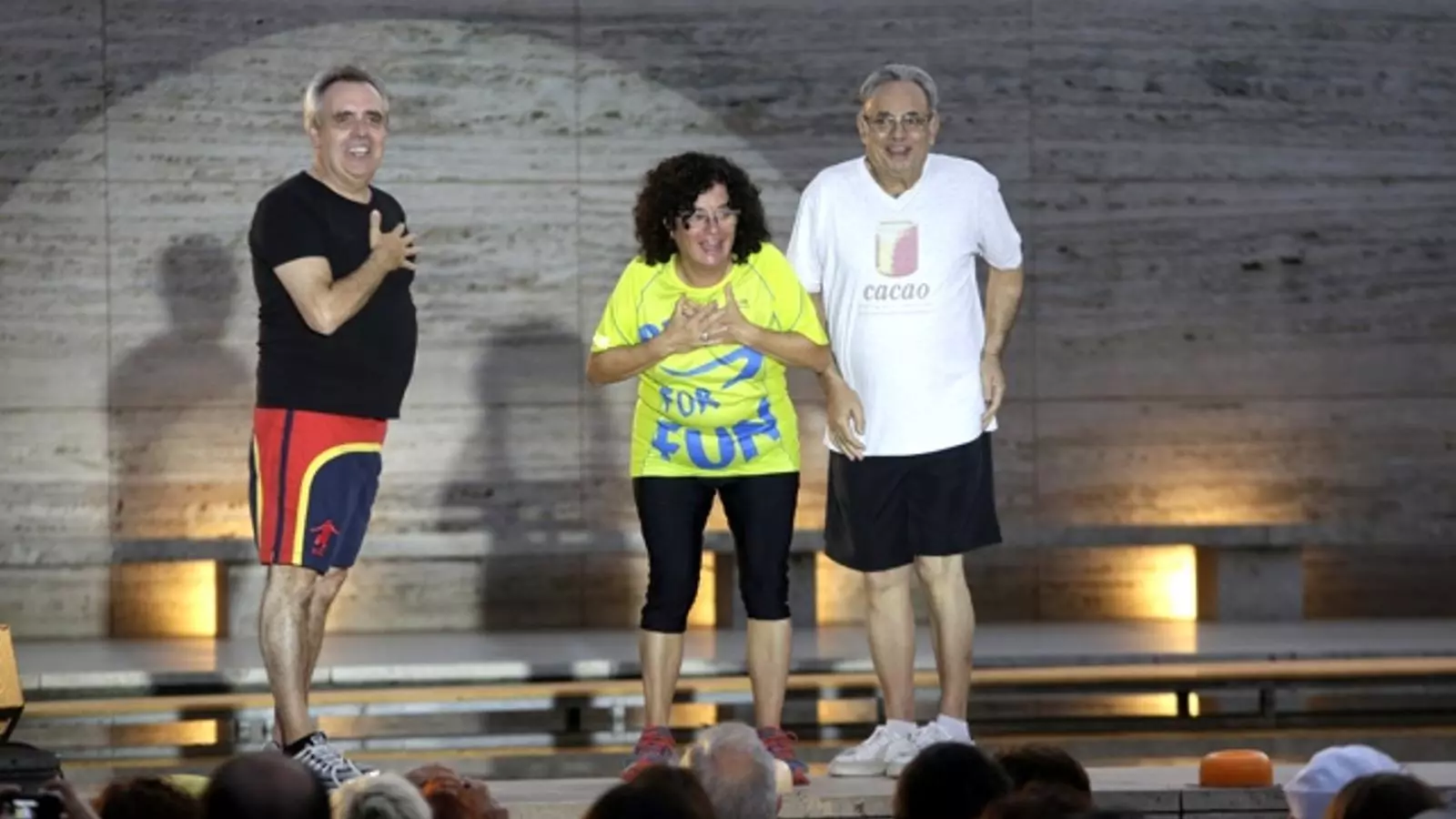 Els tres directors de Dagoll Dagom / MANOLO GARCIA