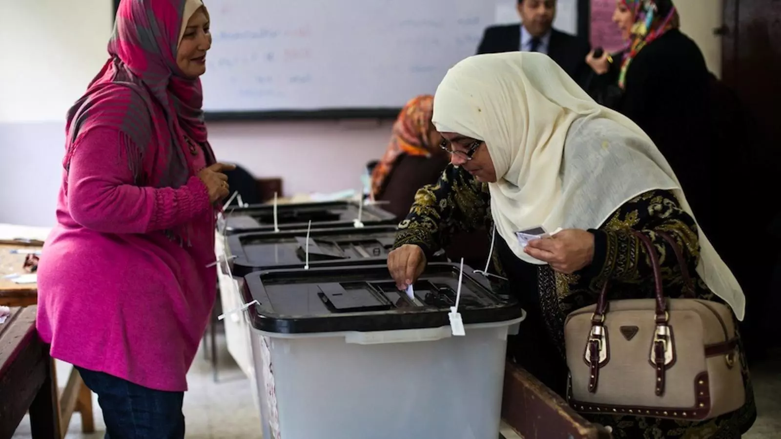 Votacions al Caire. AFP