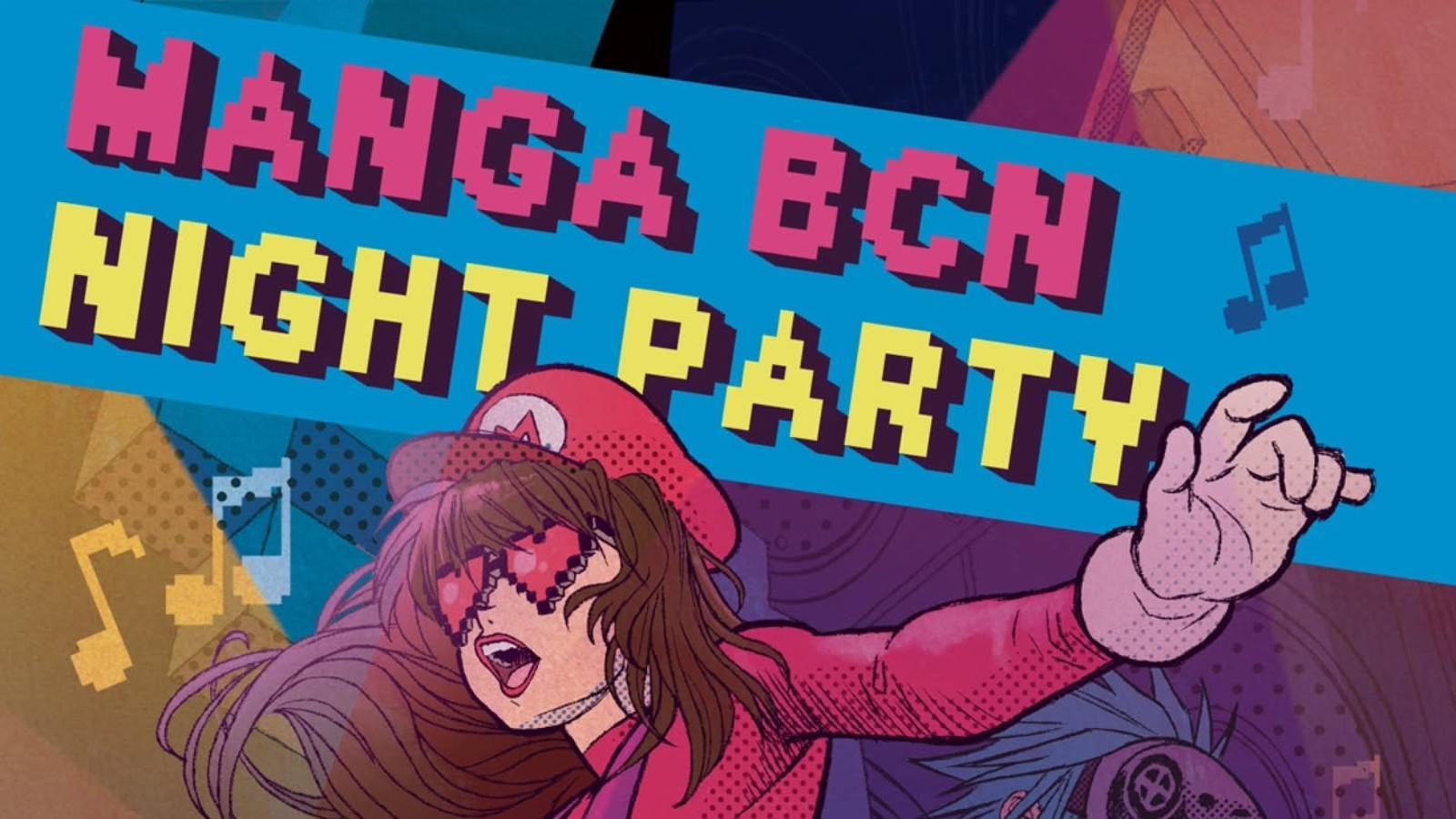 Poster of the musical festivities of Manga Barcelona 2026.