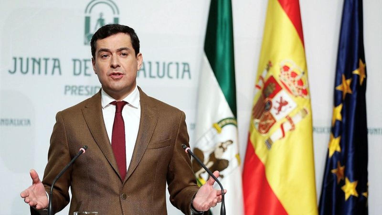 El president d'Andalusia, Juanma Moreno, en una imatge d'arxiu