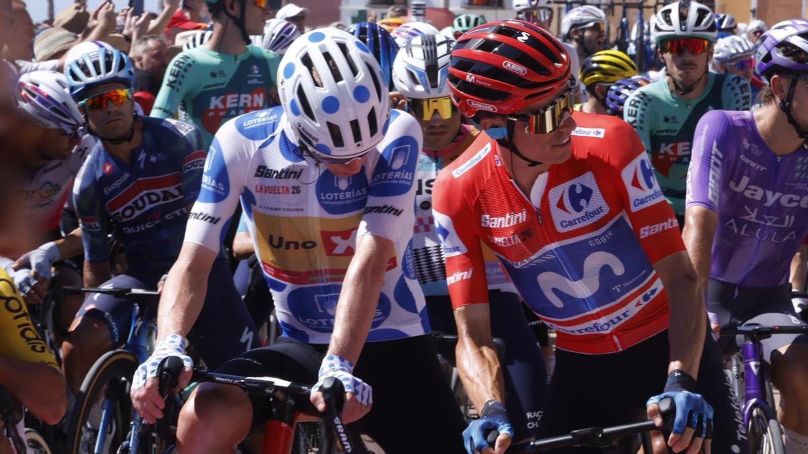 Enric Mas wins at the Alt d'Aitana and dreams of winning the Vuelta