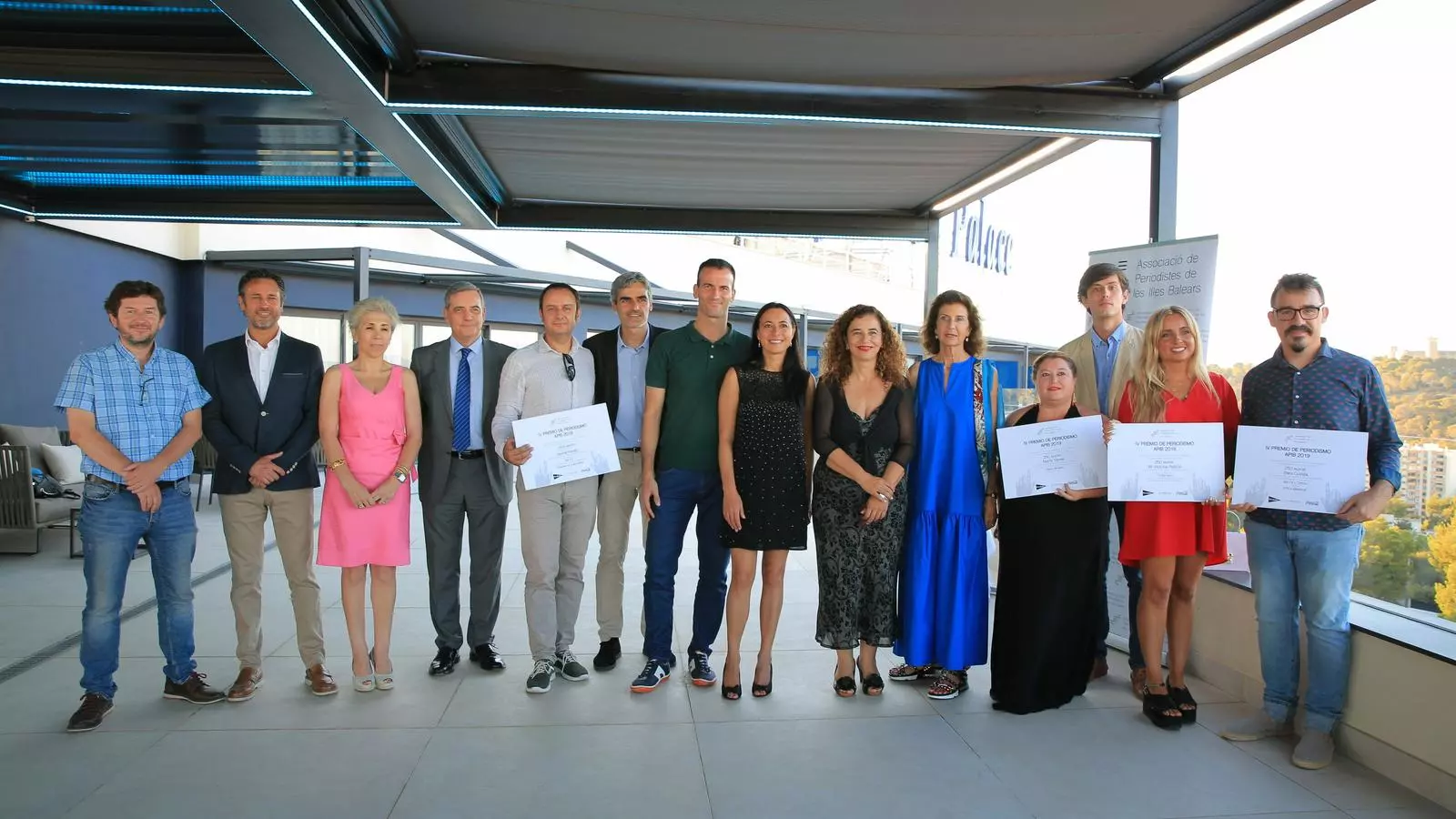 Imatge dels premiats per l'APIB.
