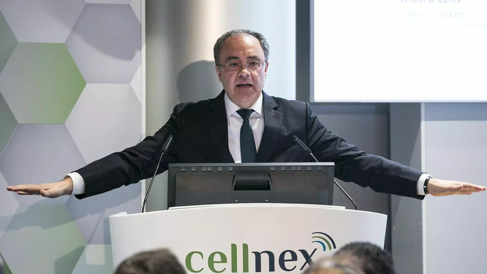 El conseller delegat de Cellnex, Tobías Martínez / CRISTINA CALDERER