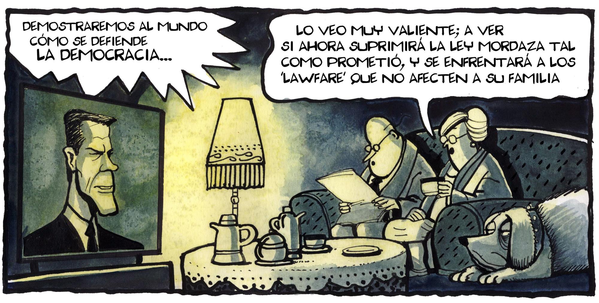 'A la contra', por Ferreres 30/04/2024