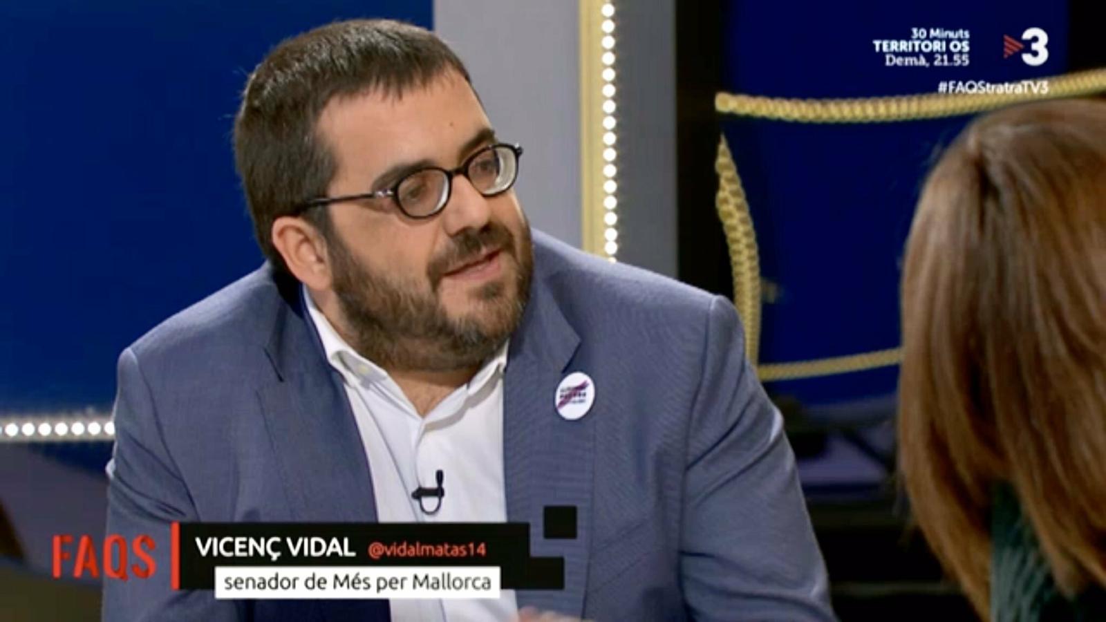 Vicenç Vidal a FAQS de TV3