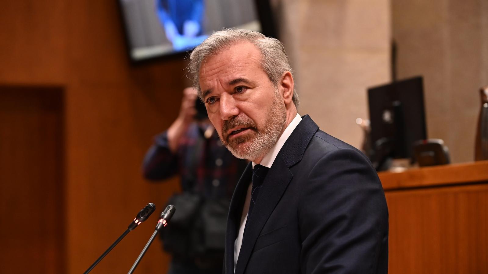El presidente aragonés, Jorge Azcón, reelegido.