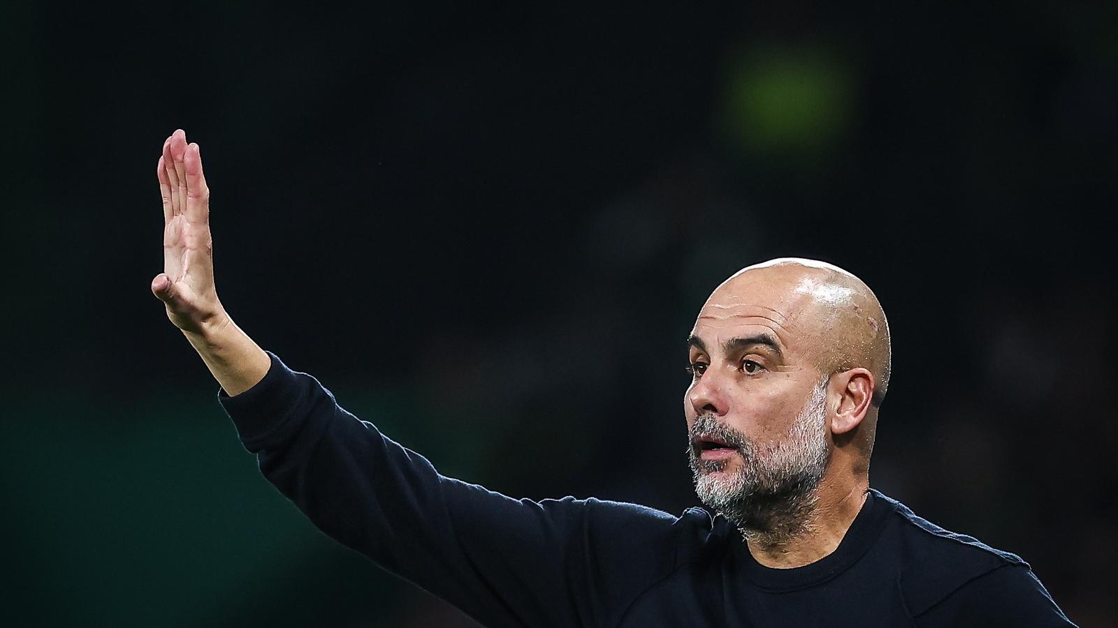 Pep Guardiola, in a file image.