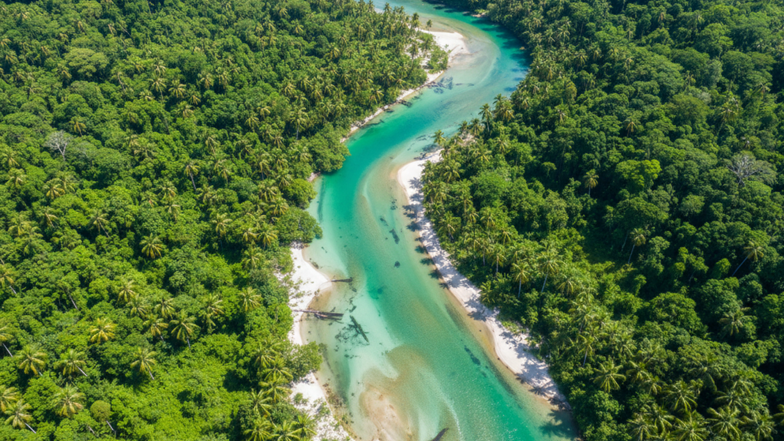 A vegades dos territoris estan totalment desconnectats. I entre els dos només hi ha aigua.