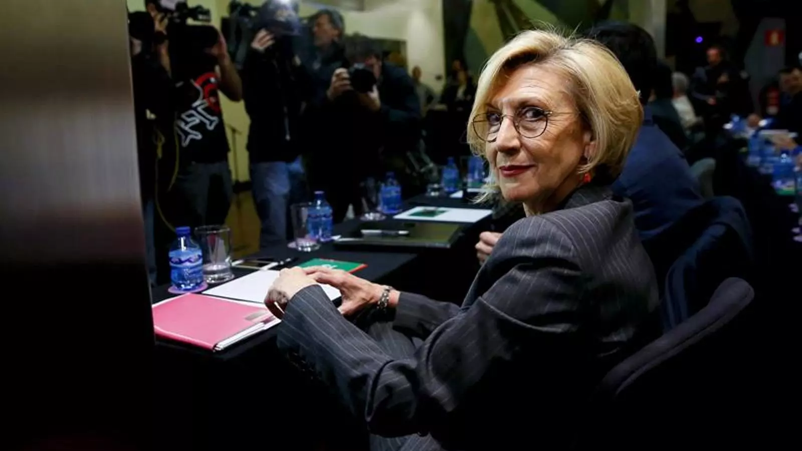 La líder d'UPyD, Rosa Díez. EFE