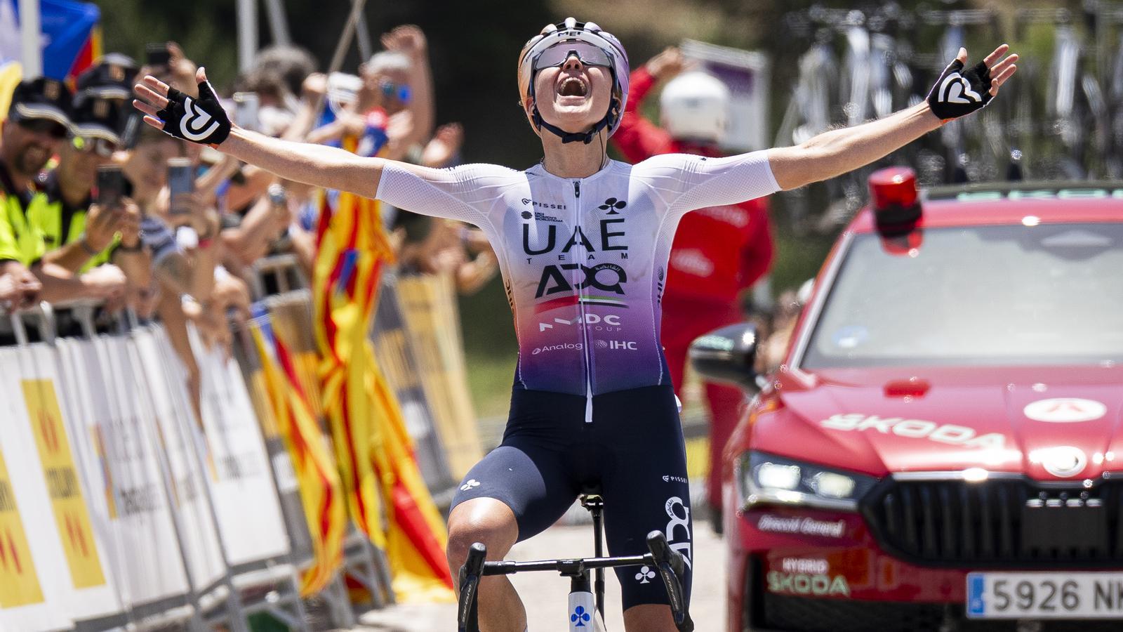 Paula Blasi wins the second stage of La Volta a Catalunya