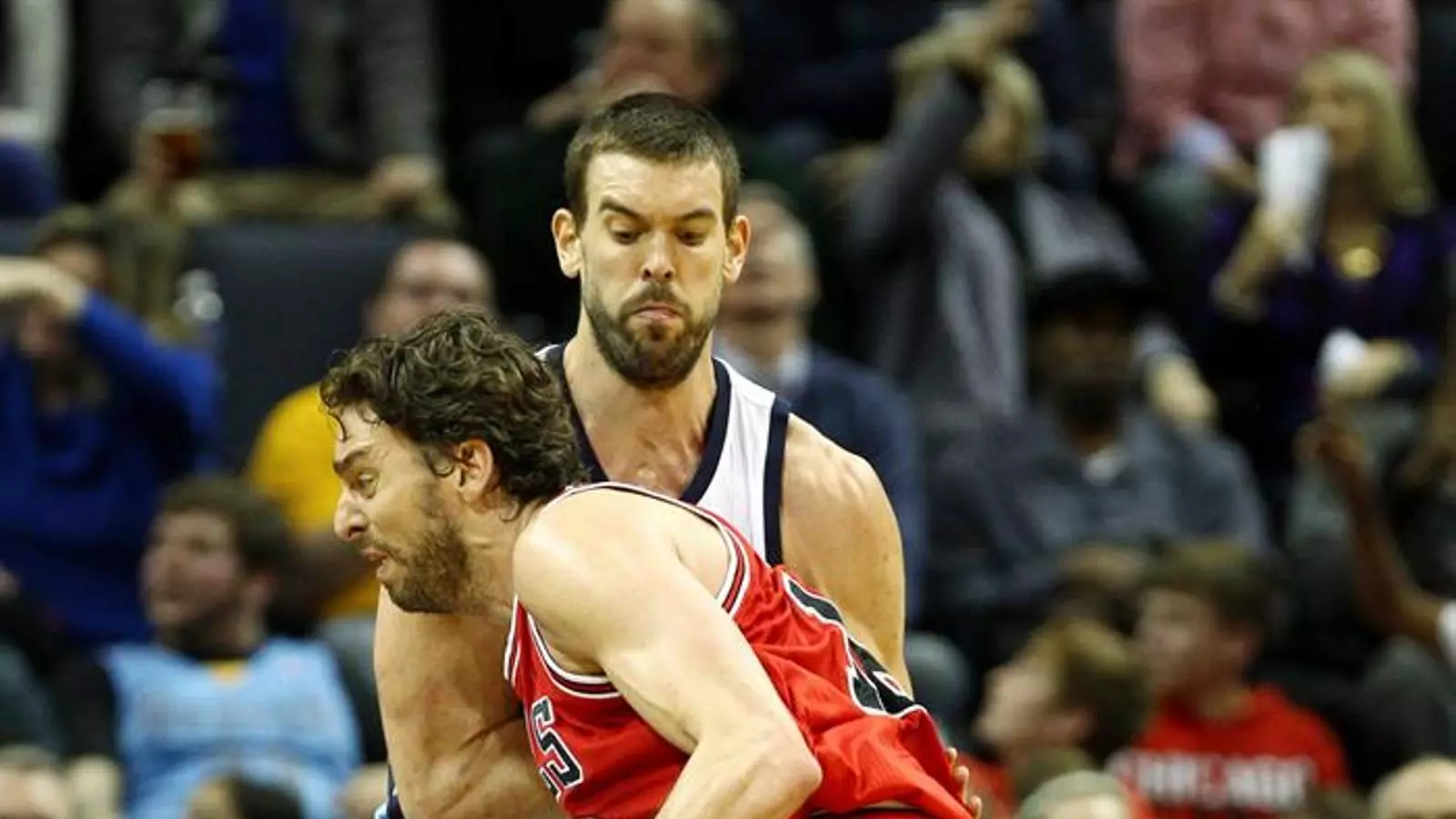 Els germans Gasol, cara a cara