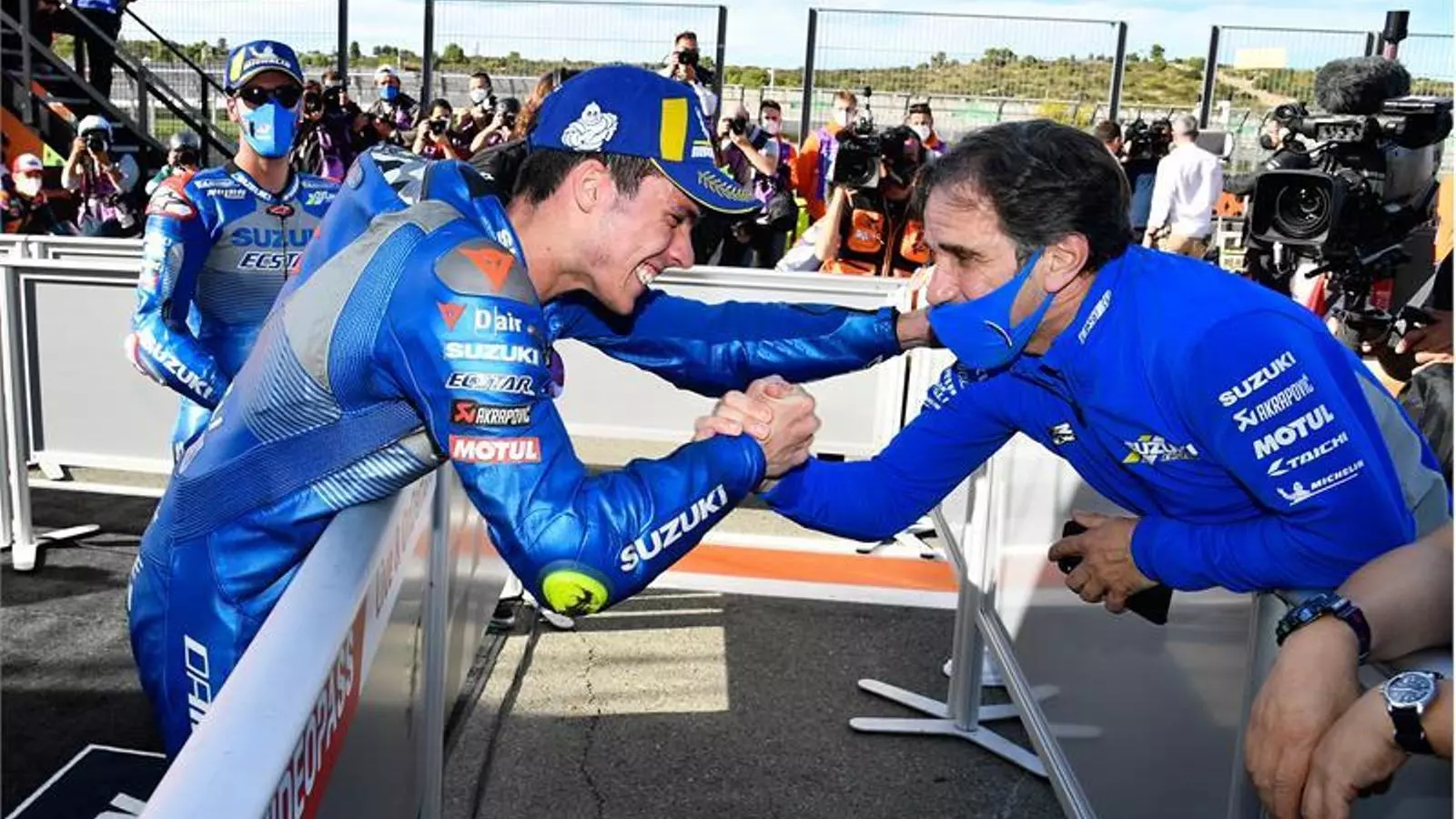 Joan Mir i Davide Brivio