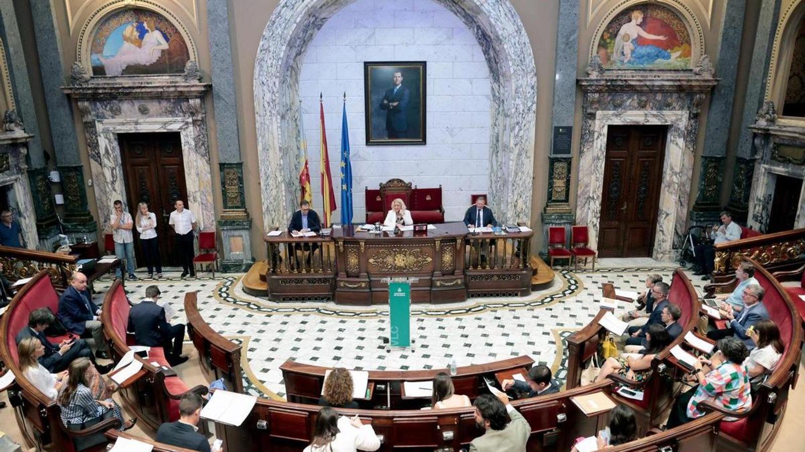 This Tuesday's plenary session at Valencia City Hall.