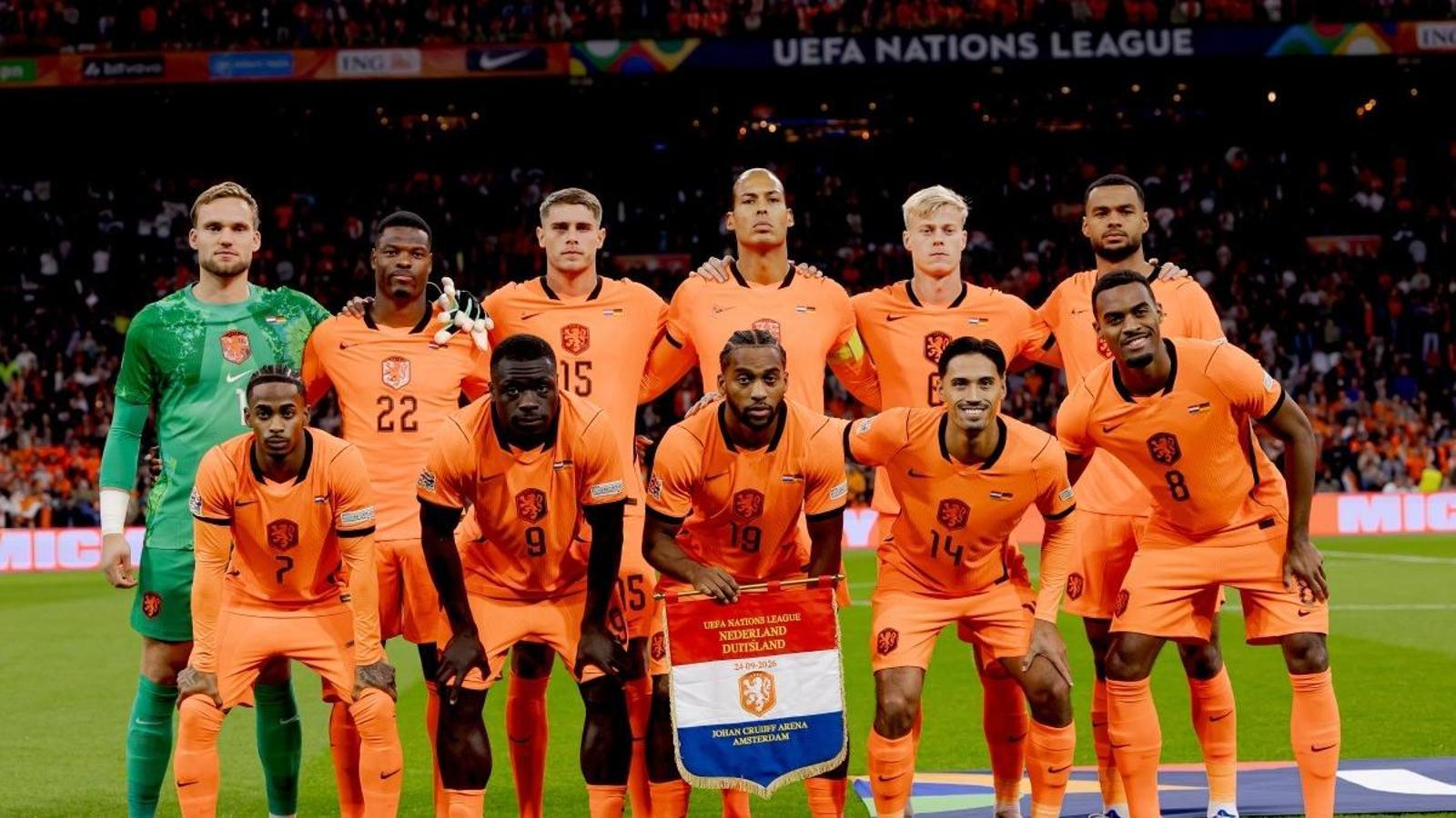 La selección de los Países Bajos