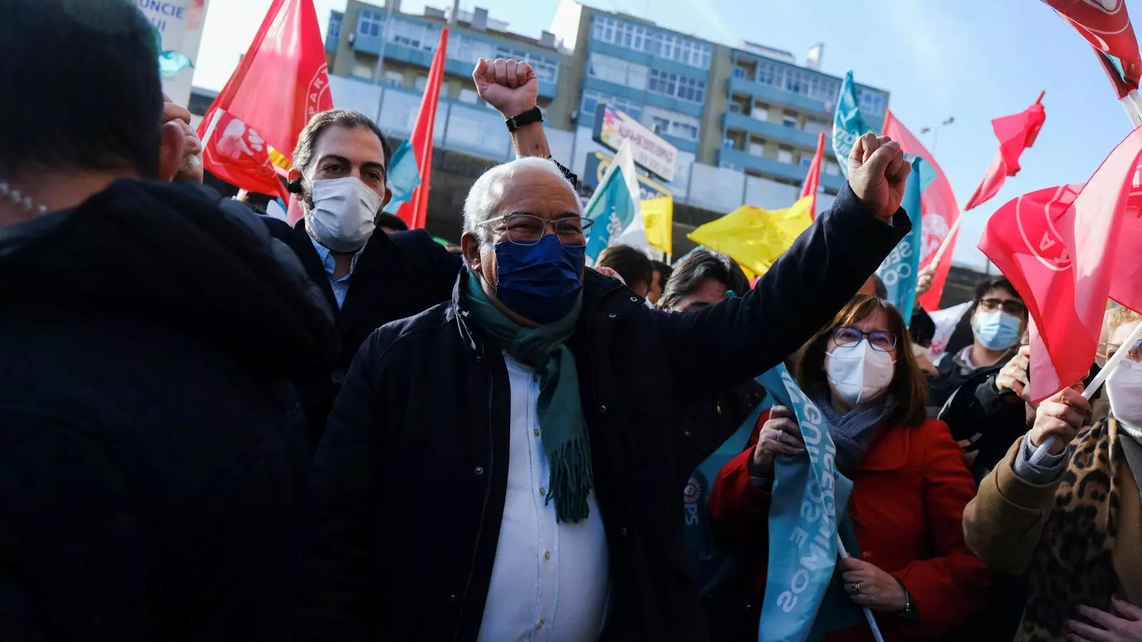 El primer ministre portuguès i candidat socialista, António Costa.