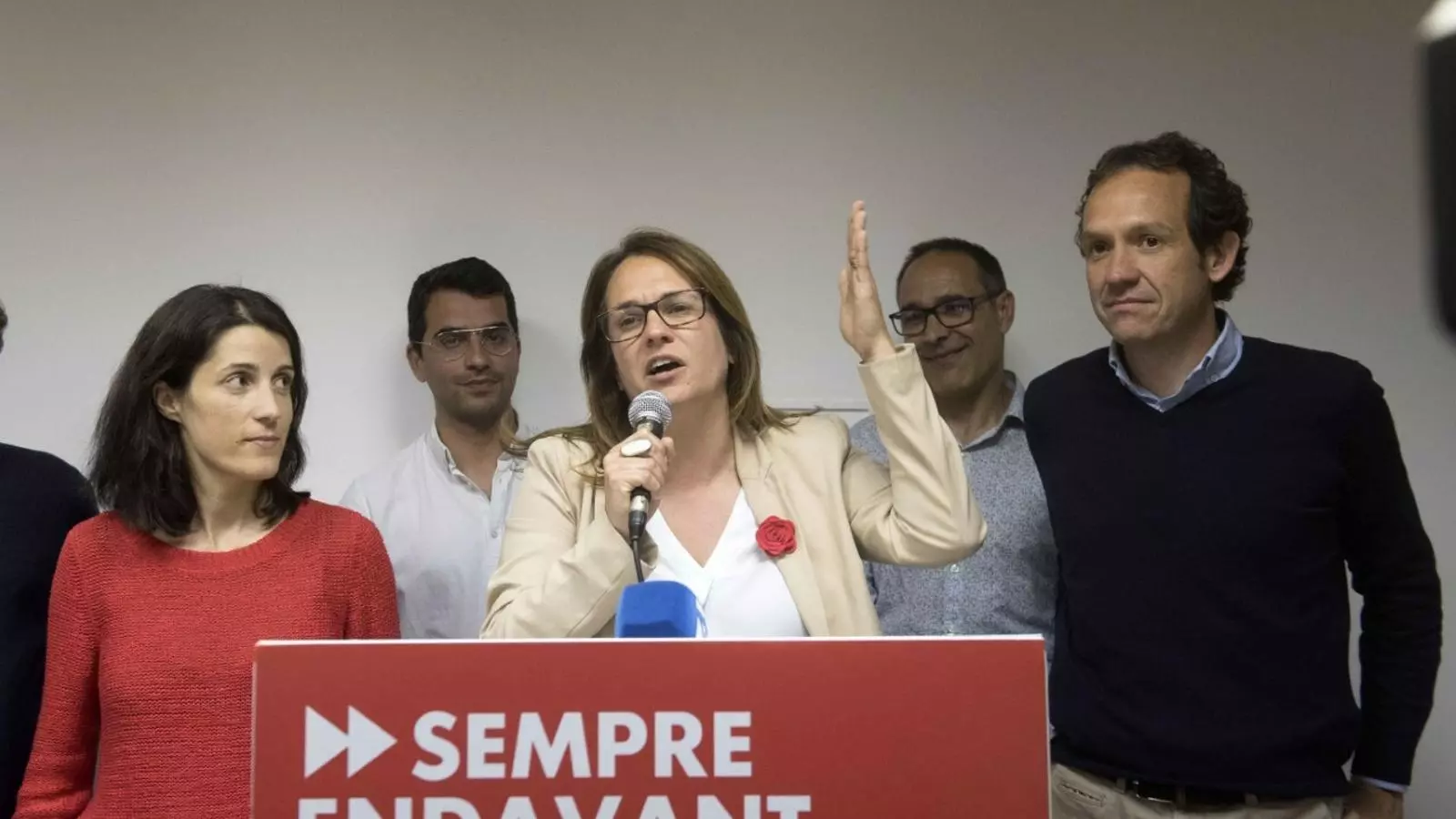 Susana Mora ha estat la gran protagonista de la jornada electoral amb la seva victòria al Consell.