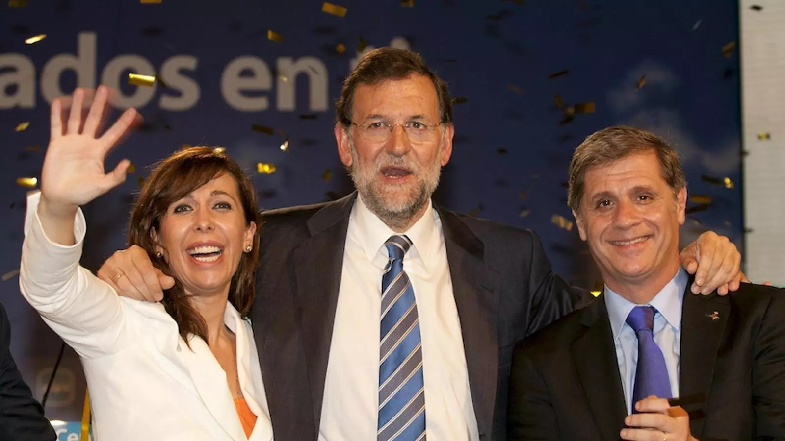 Sánchez Camacho, Rajoy i Fernández Diaz a Barcelona / EFE