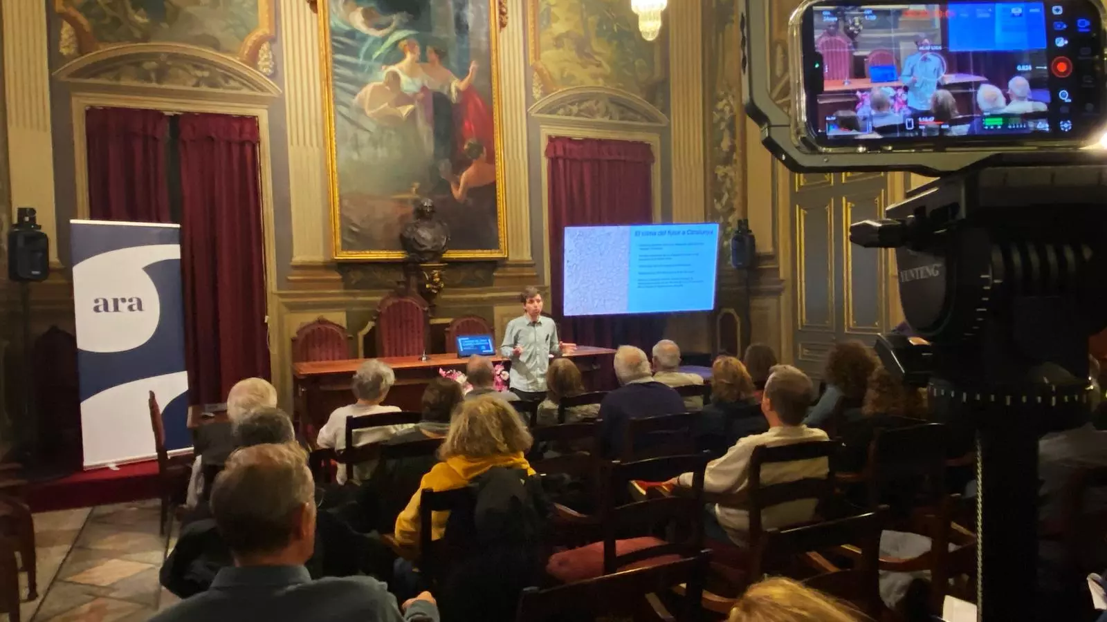Xavi Segura, cap de meteorologia de l'ARA.