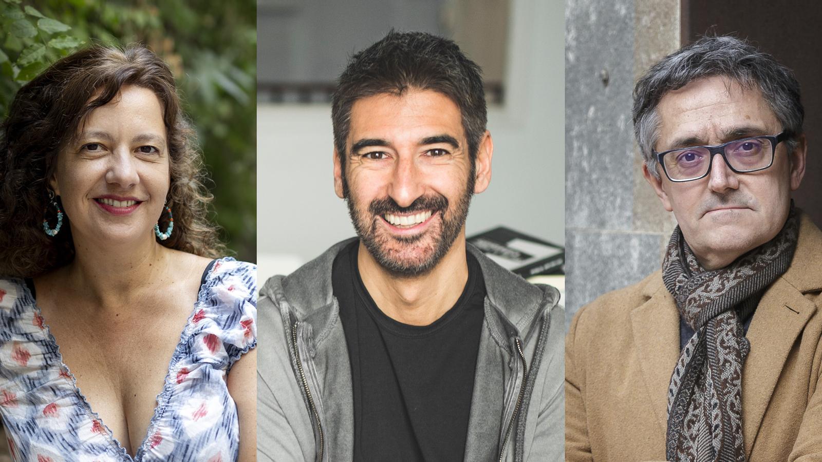 Laia Aguilar, Jordi Campoy and Joan Manuel Soldevilla