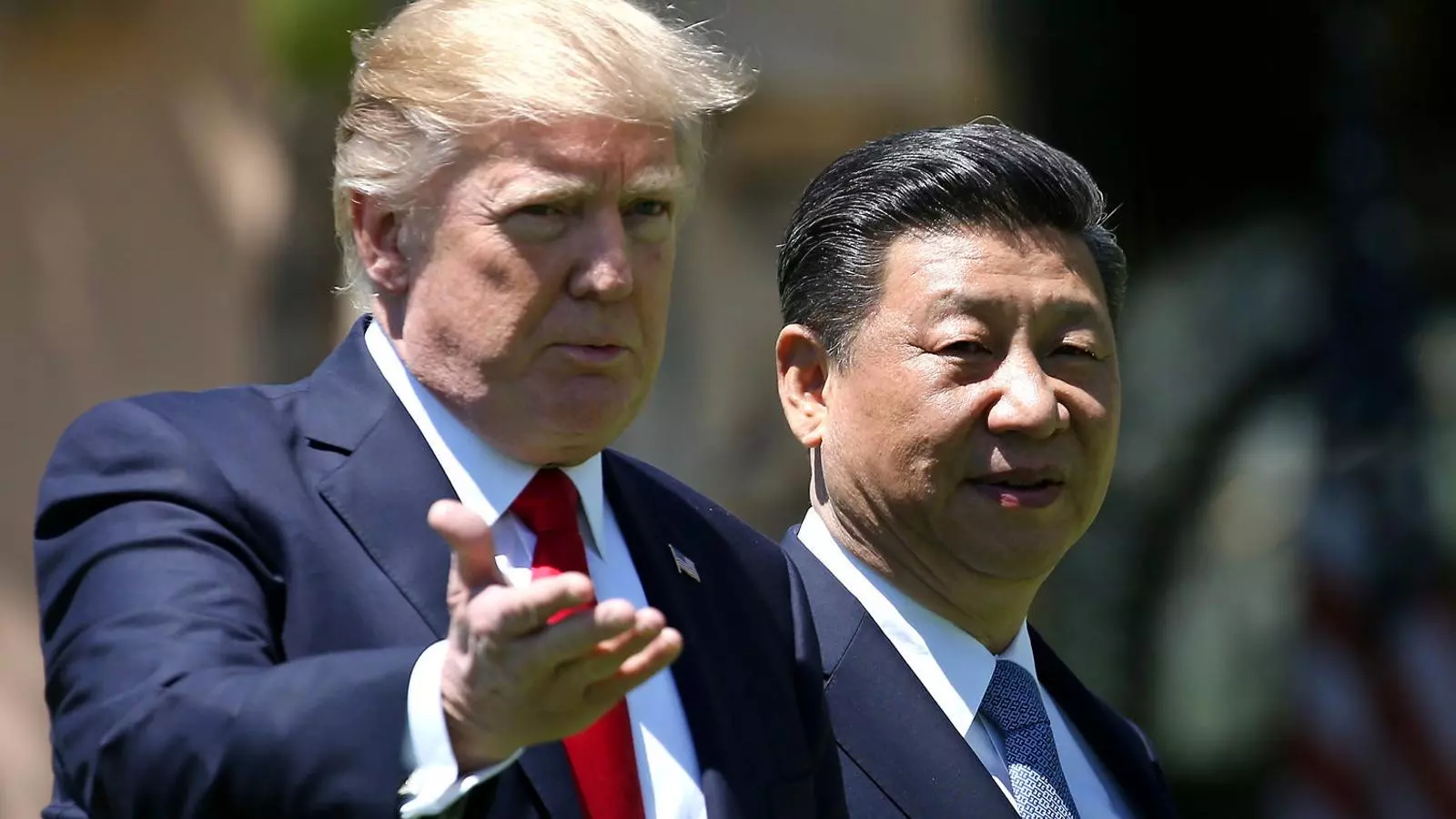 El president dels EUA, Donald Trump, va rebre el seu homòleg xinès, Xi Jinping, a la seva mansió de Florida.