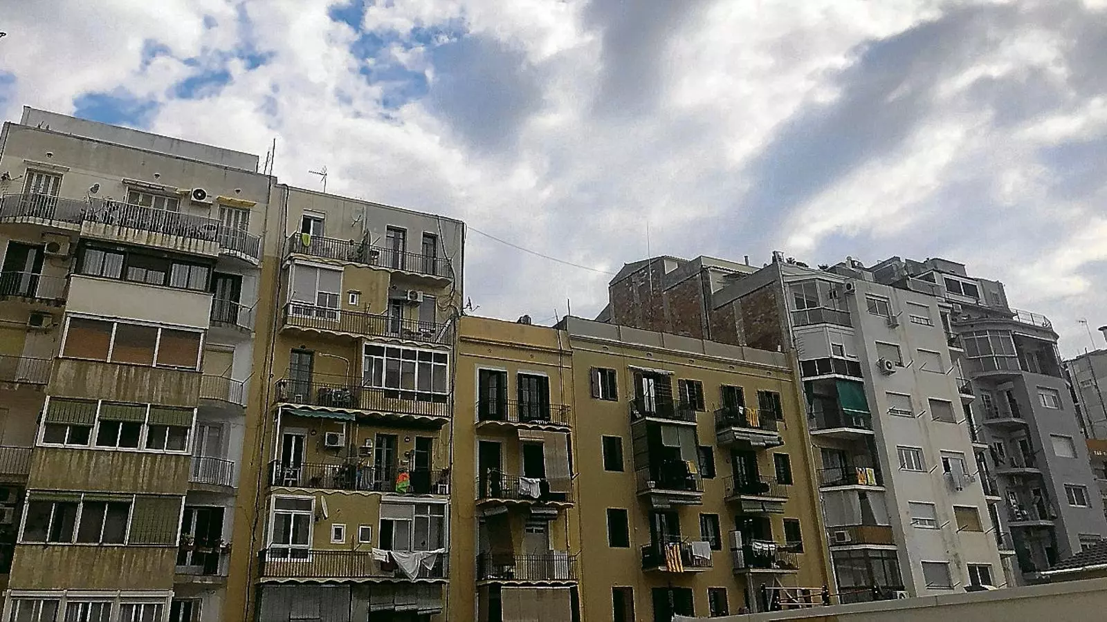 Un interior d'illa de l'Eixample