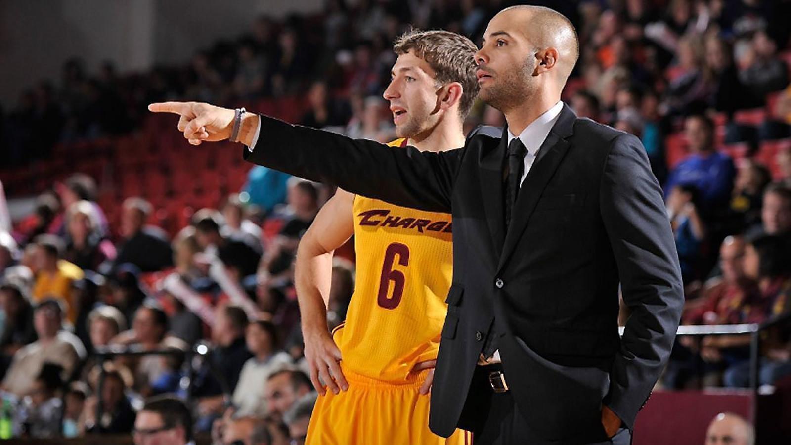 El badaloní Jordi Fernández durant un partit d’aquesta temporada amb els  Canton Charge.
