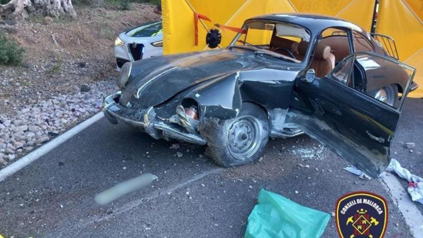 Imatge de l'accident on va morir Wilhelm Bergfors, hereu de la cadena d'hamburgueseries Max.