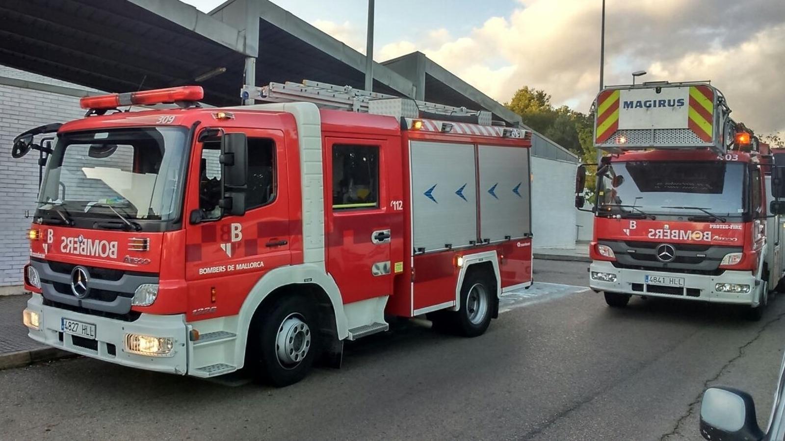 Camions dels Bombers de Mallorca