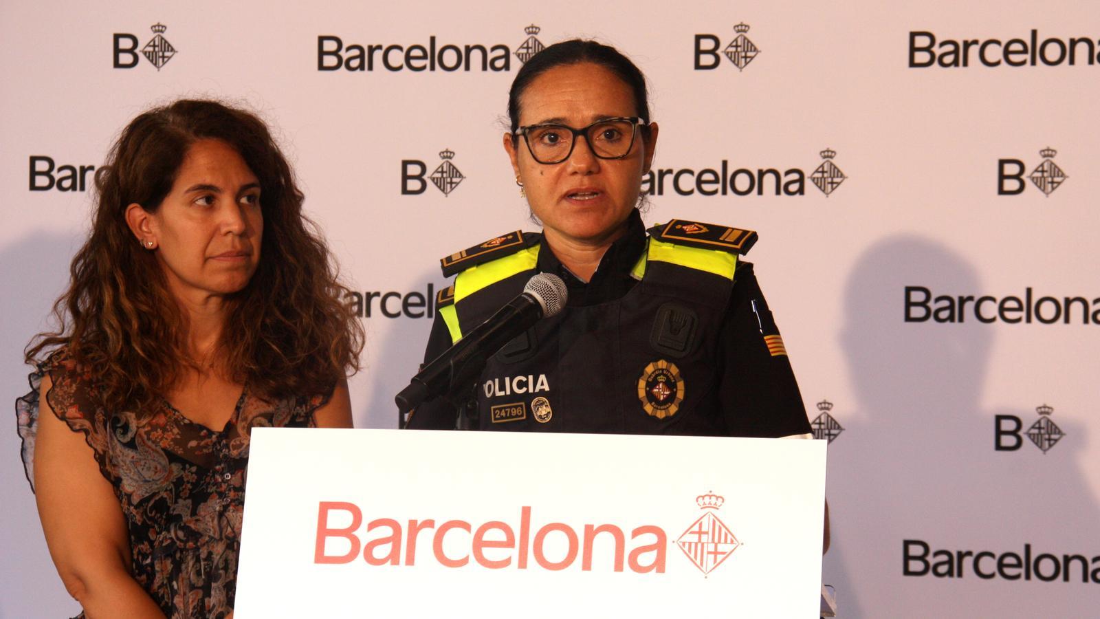 Noelia López, intendenta del distrito de Sants Montjuïc