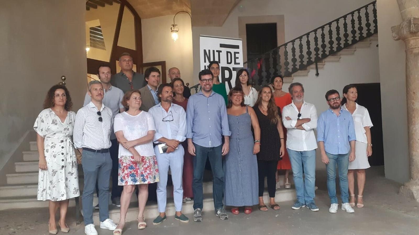 Imatge de la presentació de la Nit de l'Art 2019