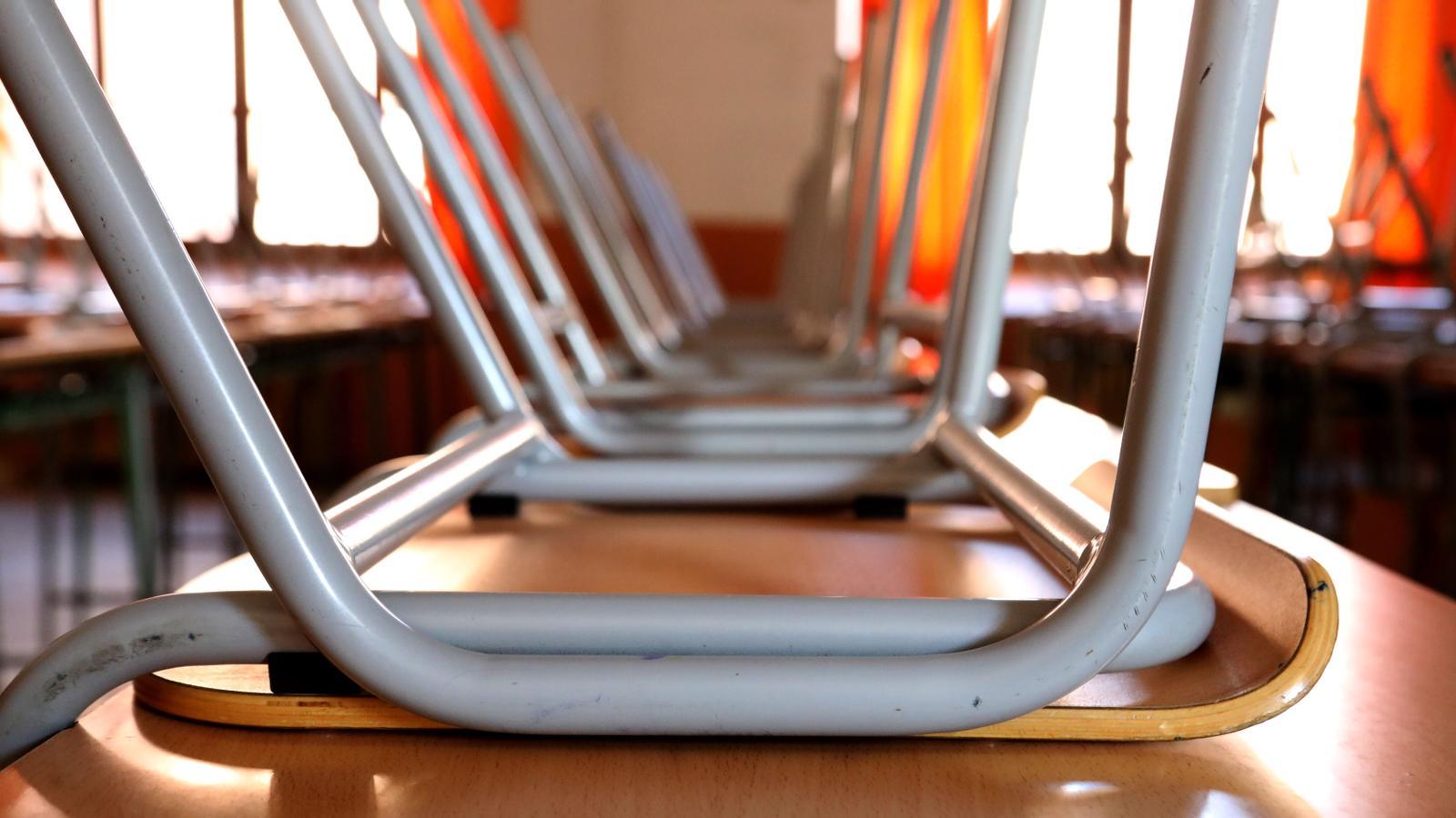 Ein Klassenzimmer eines Bildungszentrums.