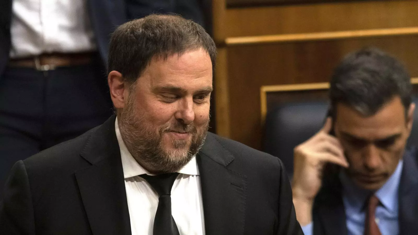Oriol Junqueras a Madrid essió plenària d’obertura al Parlament espanyol el maig