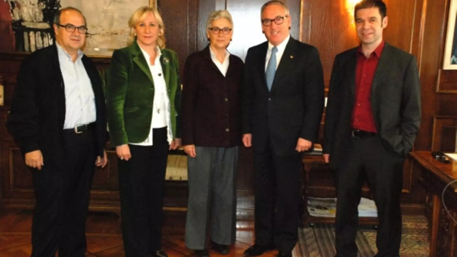 Muriel Casals i Josep Poblet