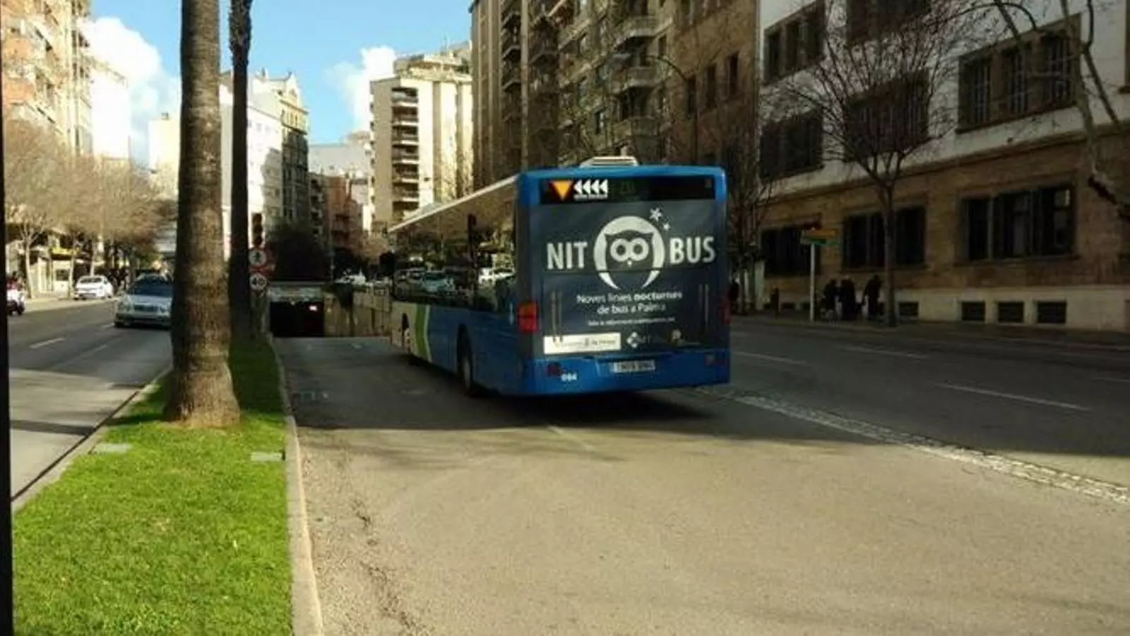 Un bus de l'EMT de Palma.