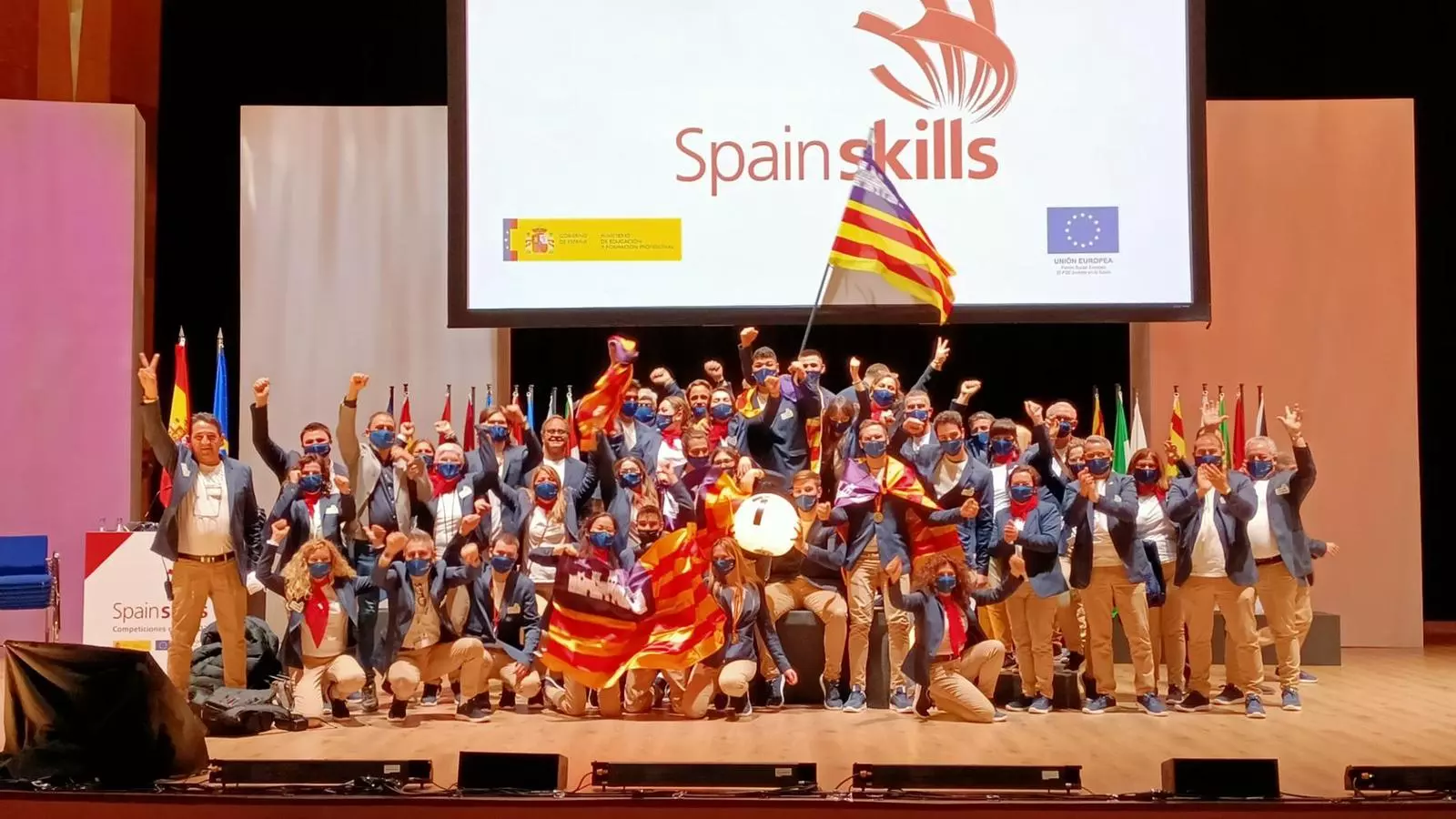 Imatge de l'equip de les Balears.