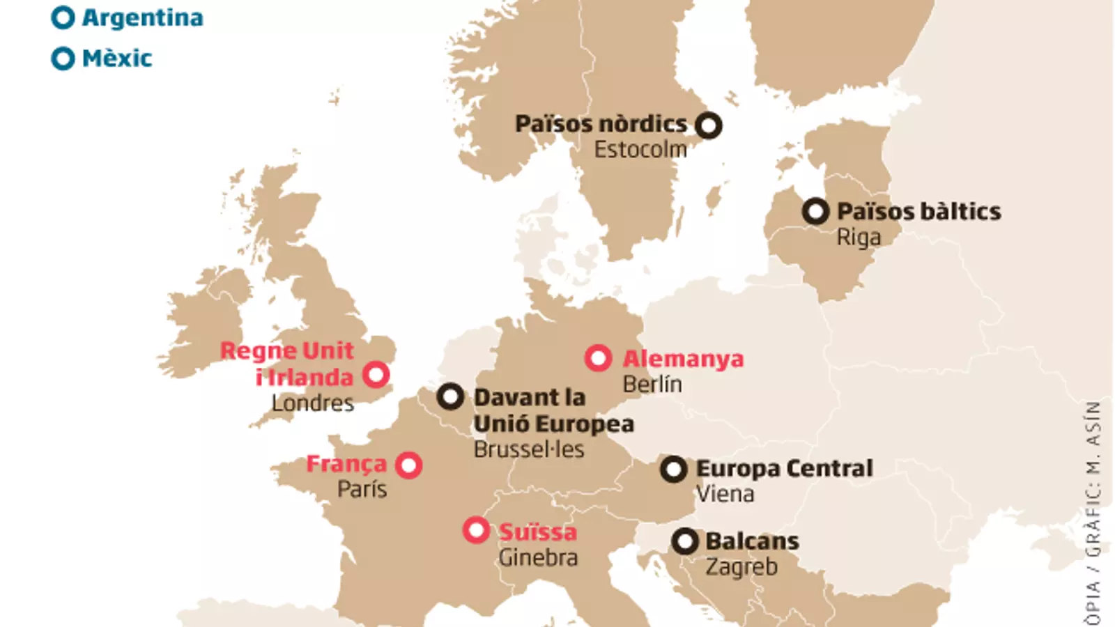 Delegacions del govern a l'exterior