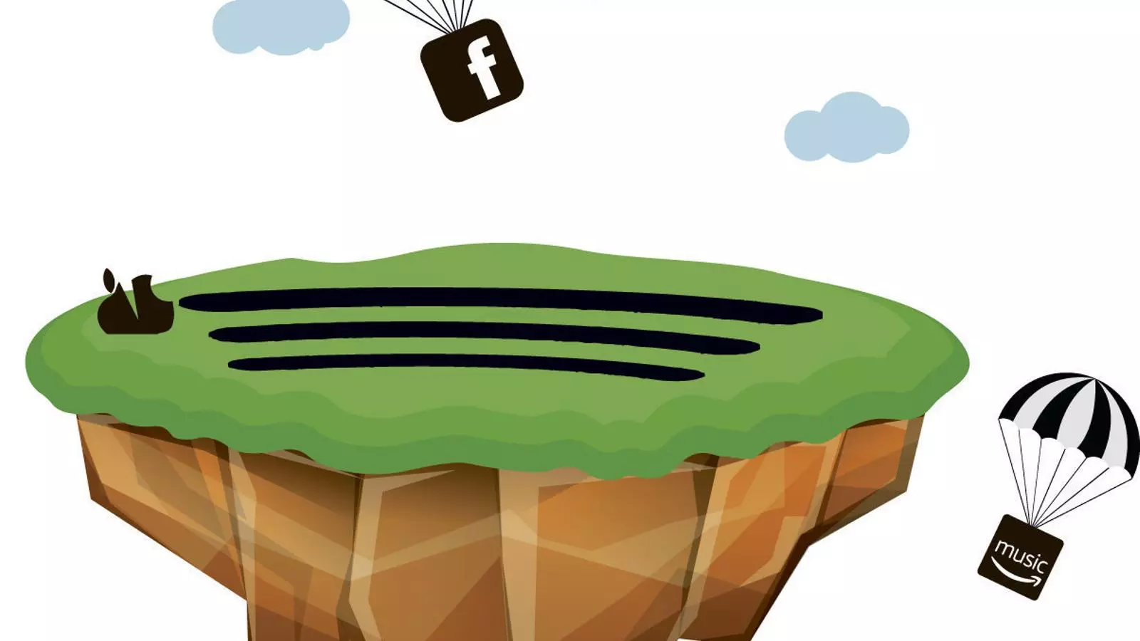 Facebook es prepara per a la gran batalla de l’internet musical