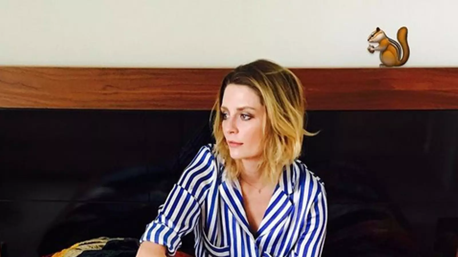 Mischa Barton en una imagen comaprtida por ella a Instagram