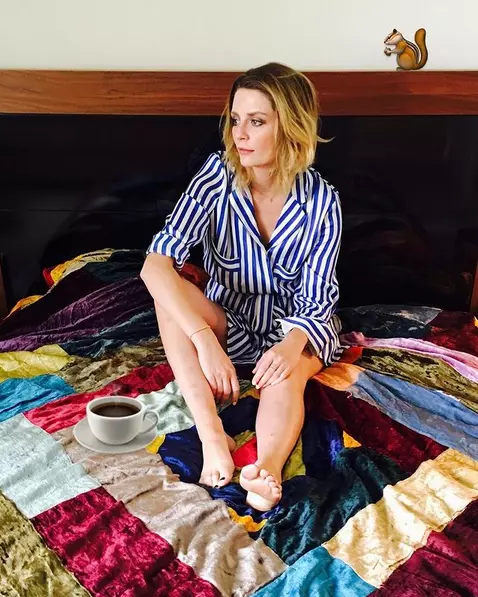Mischa Barton en una imatge comaprtida per ella a Instagram