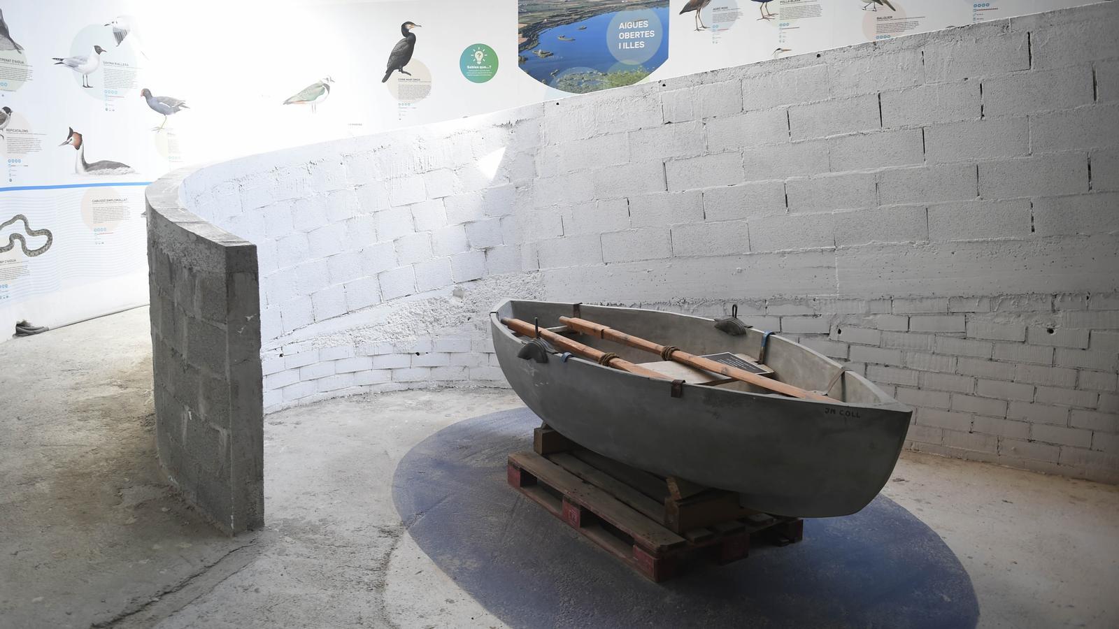 A cement boat