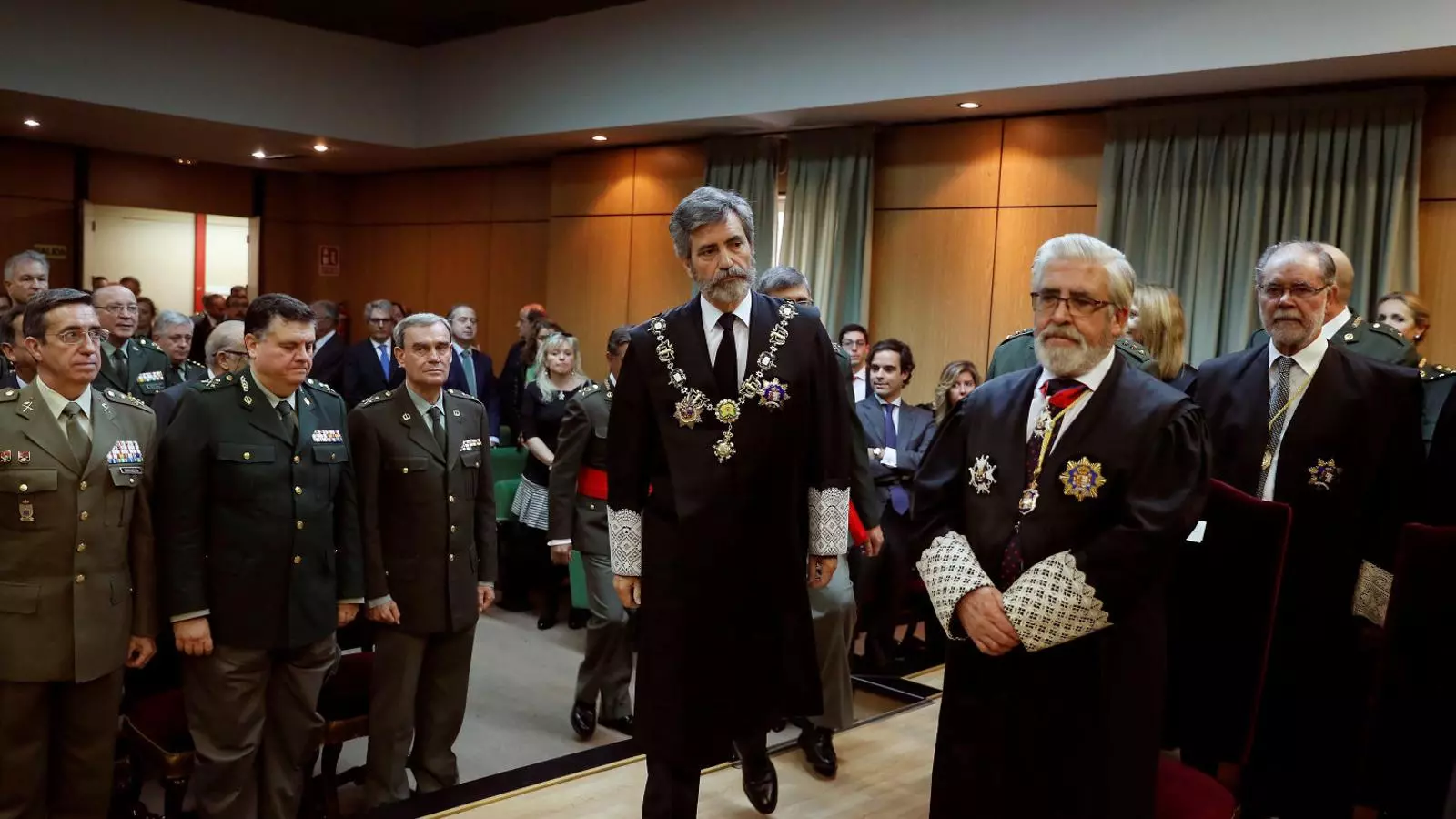 El president del Tribunal Suprem i del CGPJ, Carlos Lesmes, en una imatge d’arxiu.
