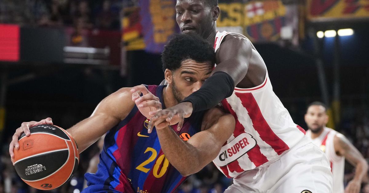 Olympiacos defeats Palau Blaugrana in overtime