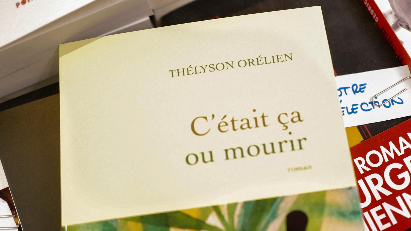 Cover of 'C'était ça ou mourir', the novel by Thélyson Orélien