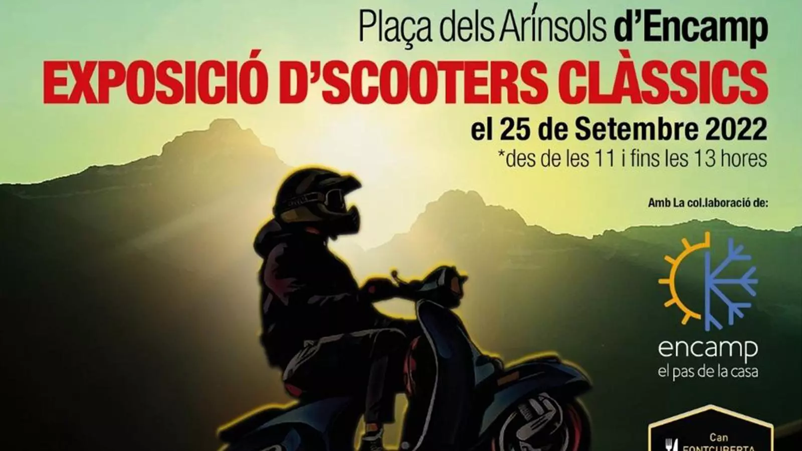 Un detall del cartell de la trobada.
