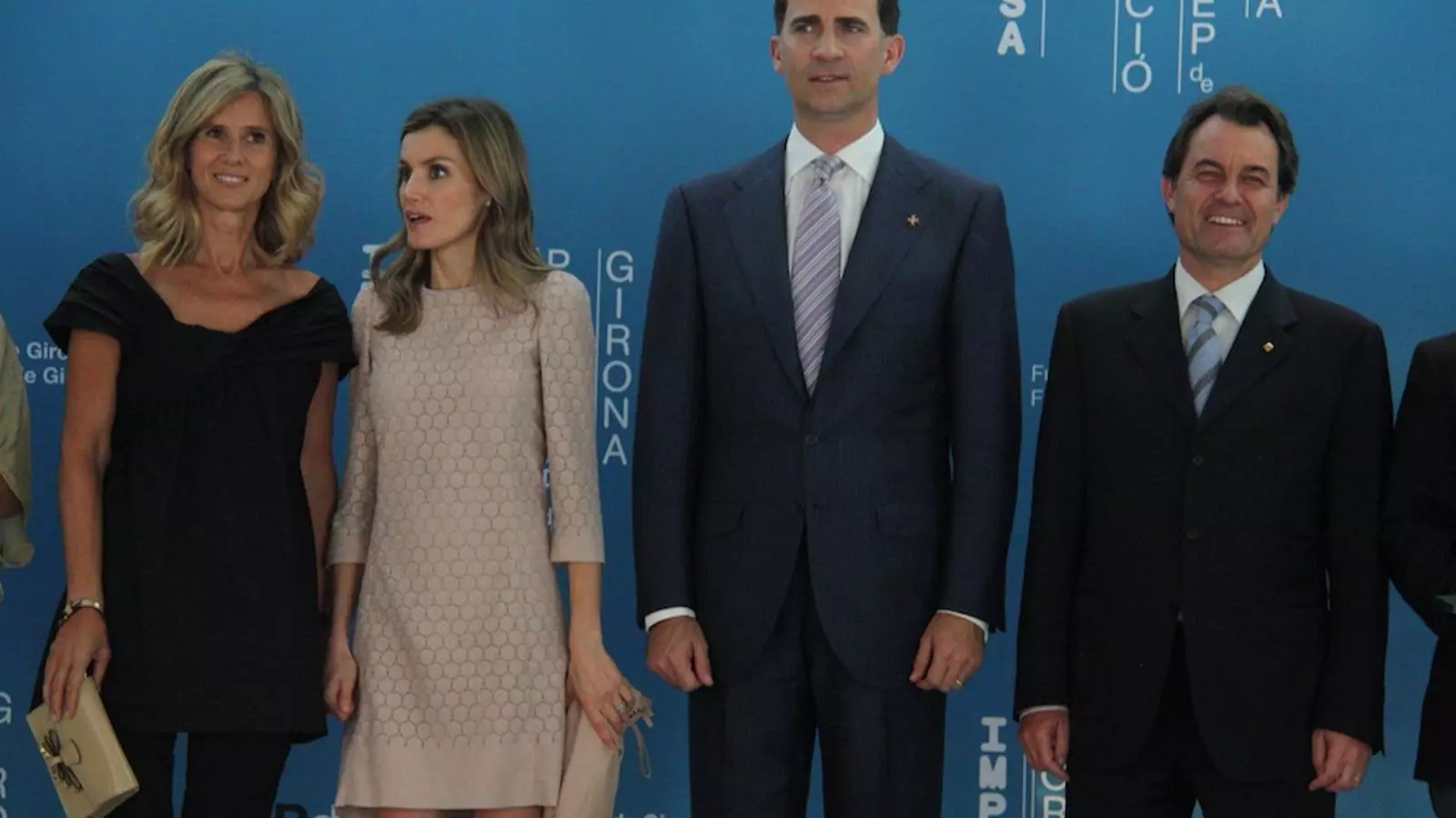 El príncep Felip i Artur Mas, en un acte recent / ACN