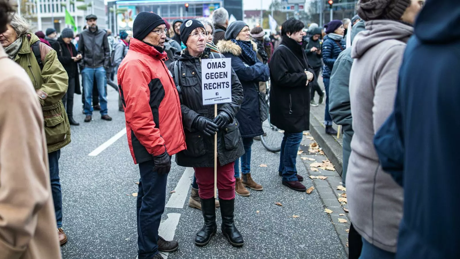 Protesta a Hannover per la convocatòria neonazis